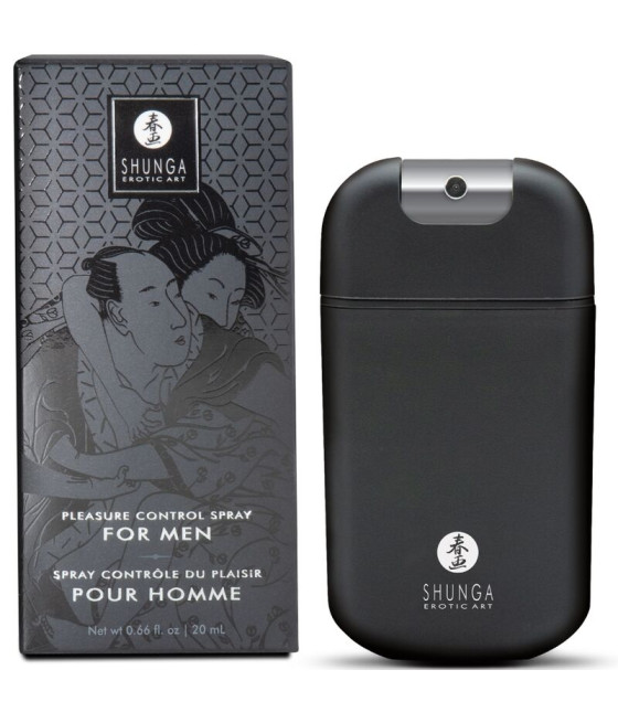 SHUNGA - SPRAY CONTRÔLE DU PLAISIR POUR HOMMES 20 ML