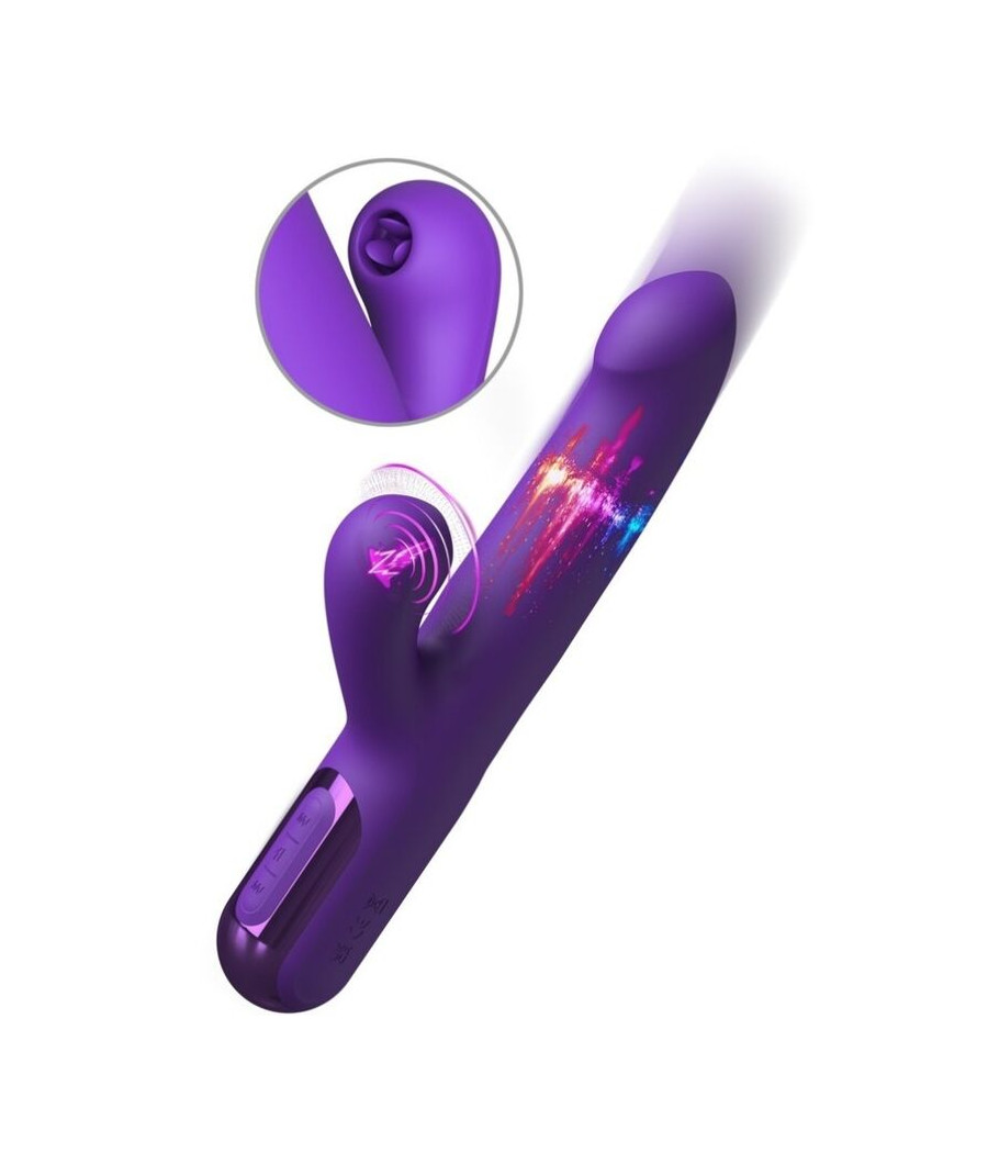 FANTASY FOR HER - SUPER SONIX THRUSTER RABBIT VIBRATOR PURPLE