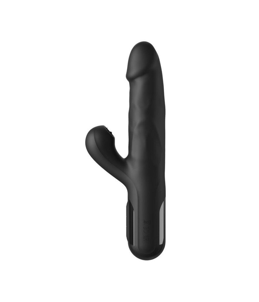FETISH FANTASY SERIES - VIBRADOR RABBIT SONIX SILICONE THRUSTER NEGRO