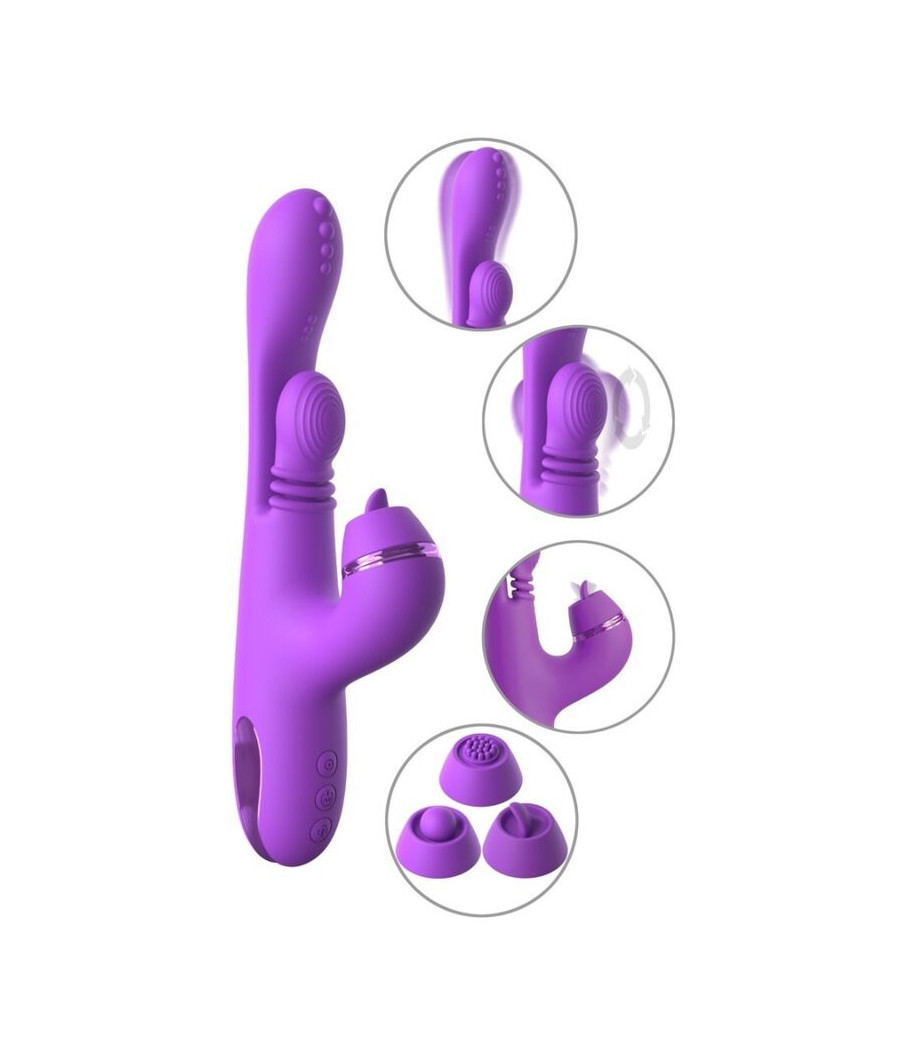 FANTASY FOR HER - VIBRATEUR LAPIN INTIMOTION PULSE PRO VIBE VIOLET