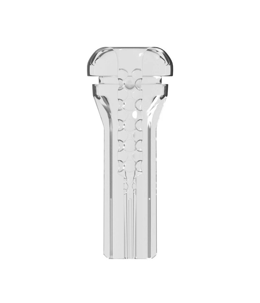 PDX ELITE - VIEWTUBE PLUS SEE-THRU EZ-GRIP TRANSPARENT STROKER 21 CM