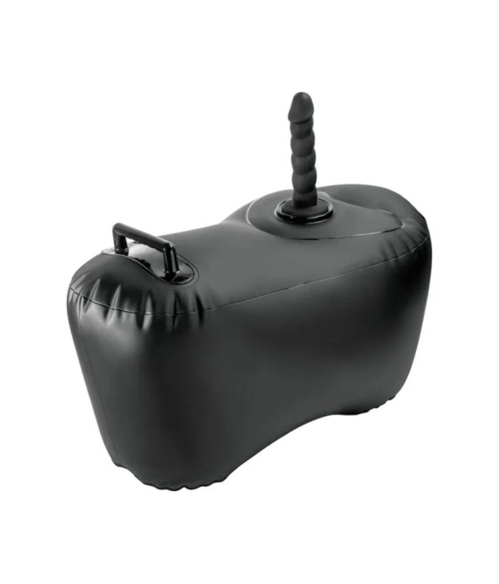 FETISH FANTASY SERIES - BODY DOCK SIÈGE GONFLABLE AVEC GODEMICHET 69,2 CM NOIR