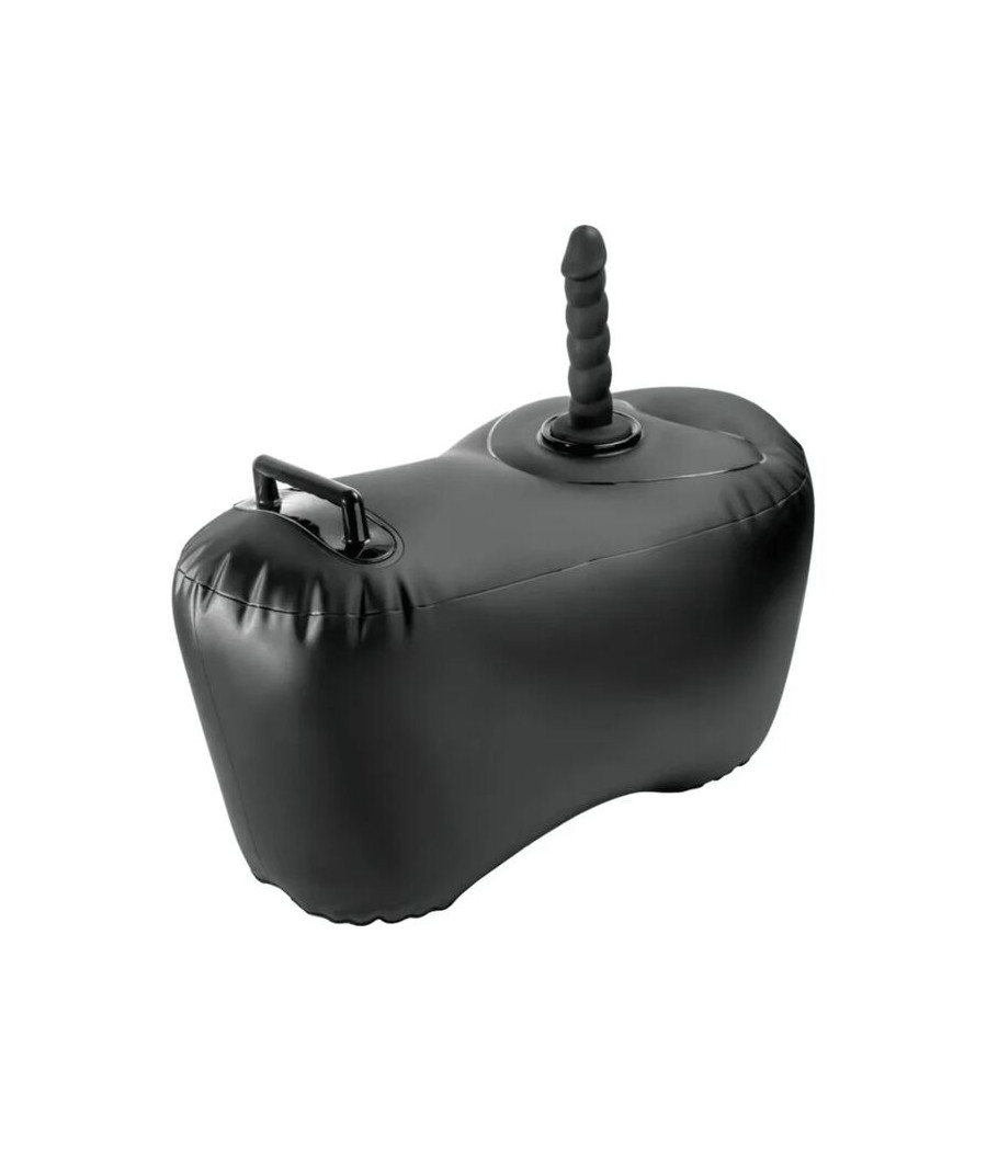 FETISH FANTASY SERIES - SOFÁ INFLÁVEL BODY DOCK COM DILDO 69,2 CM PRETO