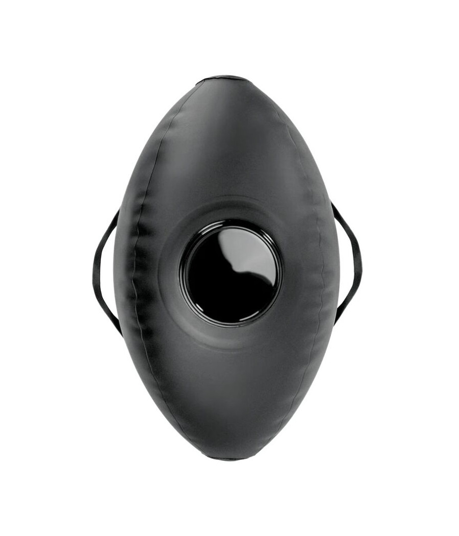 FETISH FANTASY SERIES - BODY DOCK BOLA DE AMOR INFLÁVEL COM DILDO PRETA 41,9 CM