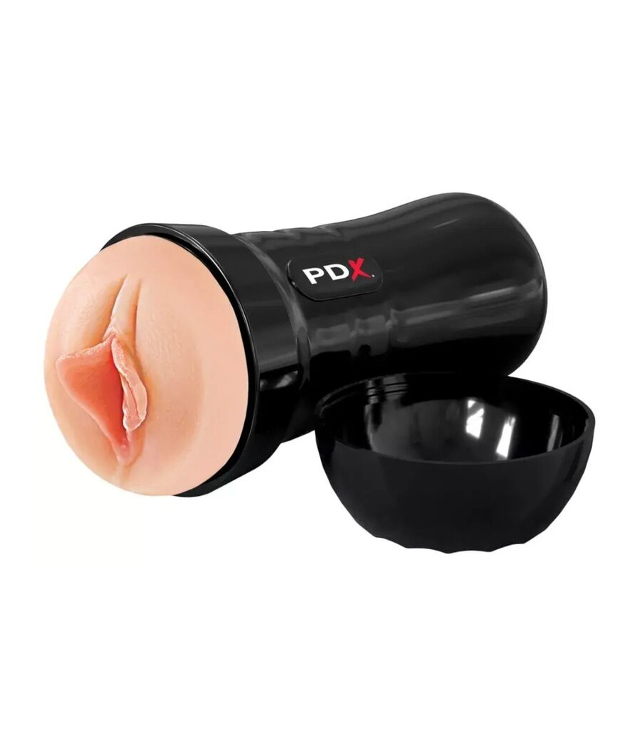 PDX EXTREME - MASTURBADOR REALISTA AUTOLUBRICADO LABIOS SUPER DELICIOSOS