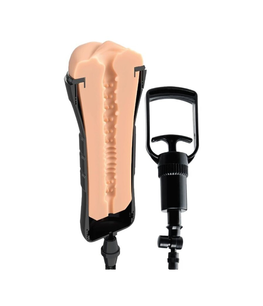 PDX EXTREME - WET PUSSIES SUPER SUCKER XXL LIGHT VAGINA STROKER WITH SUCTION 27.3 CM