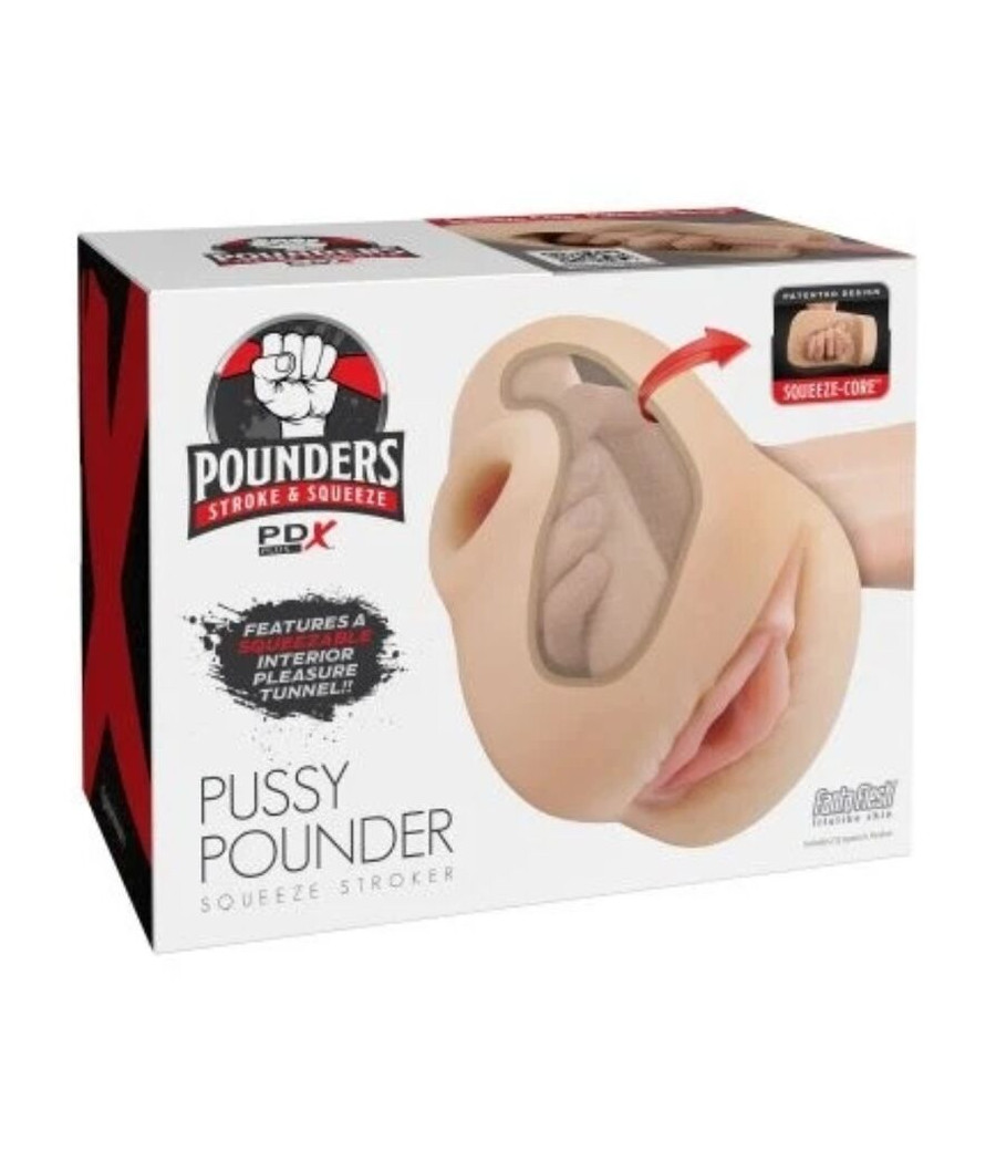 PDX PLUS - VAGINA REALISTA, APERTO E EMOÇÃO, 18 CM