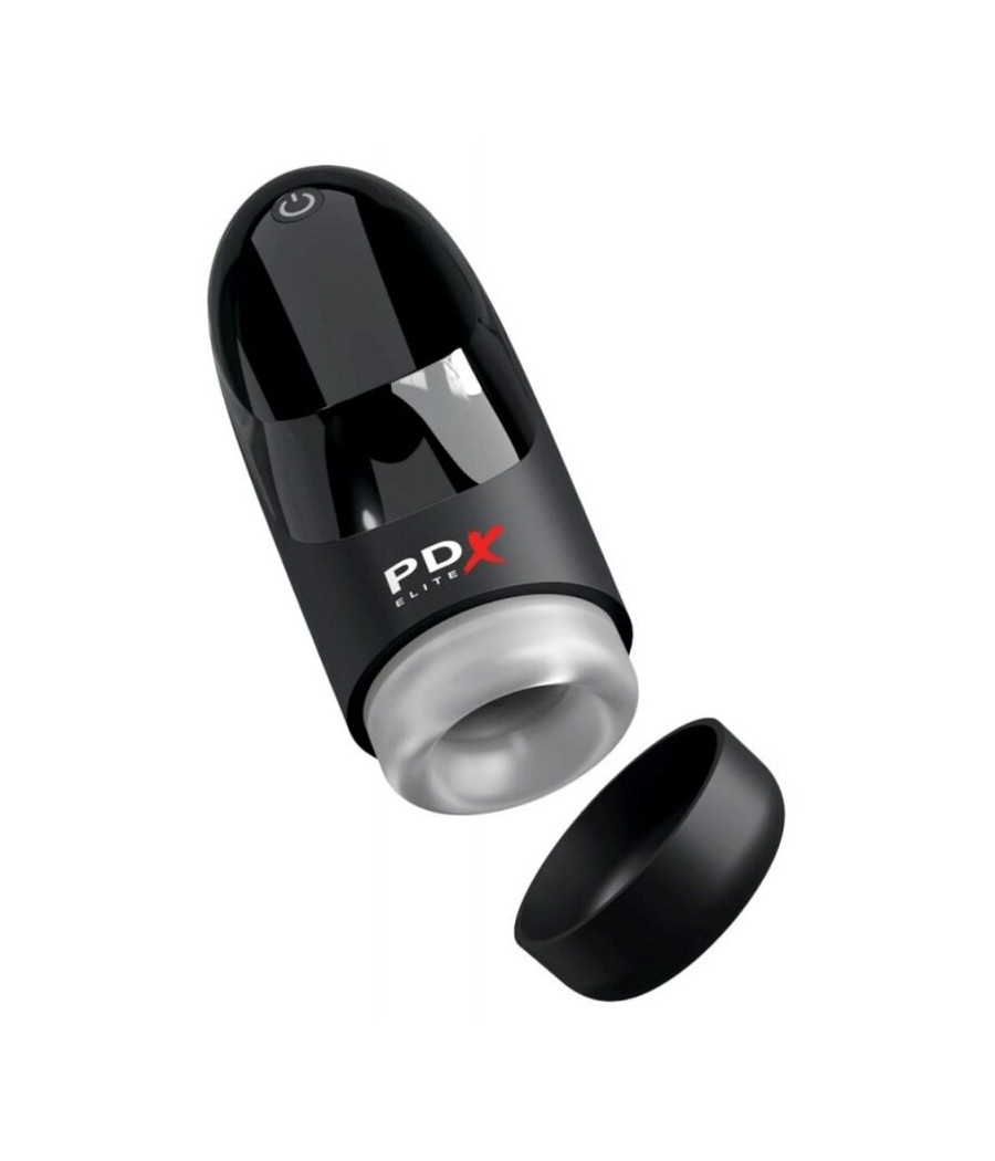 PDX ELITE - MASTURBADOR HYDROGASM CON VIBRACIÓN CICLÓNICA 20 CM