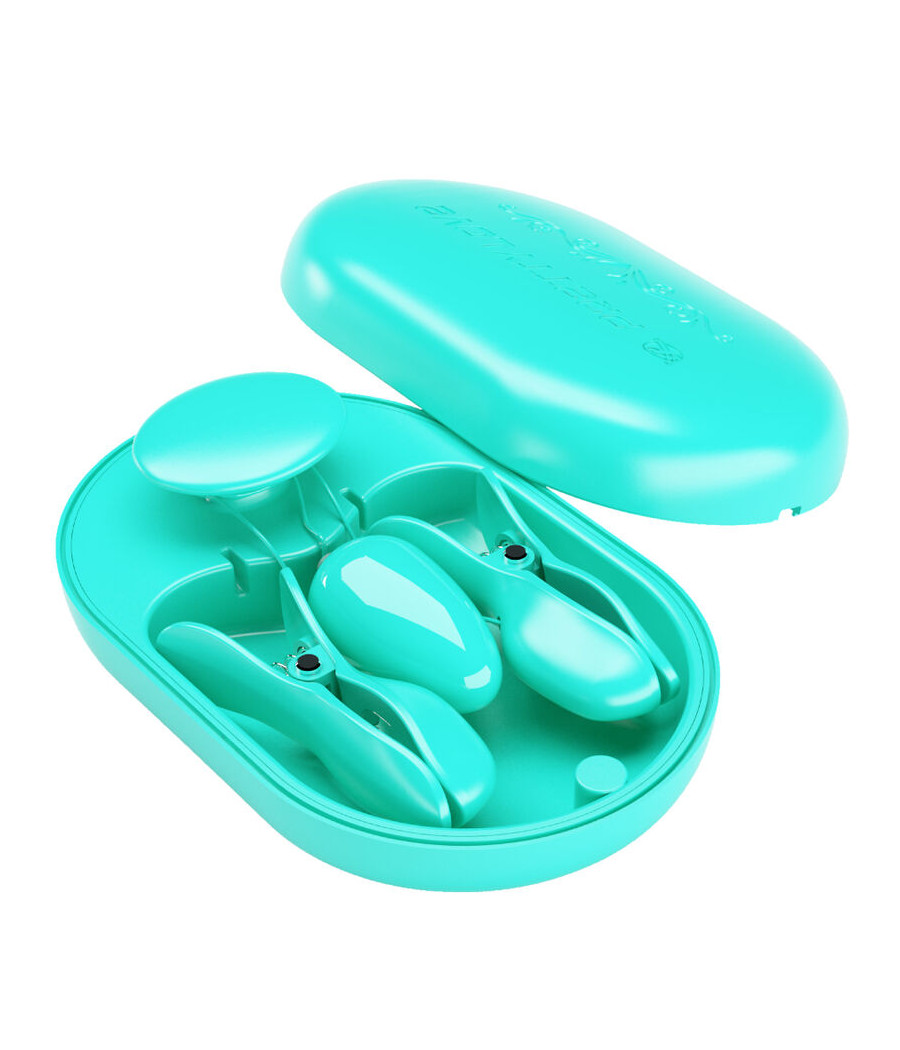 PRETTY LOVE - SURPRISE BOX BLUE ELECTRO STIMULATION TWEEZERS