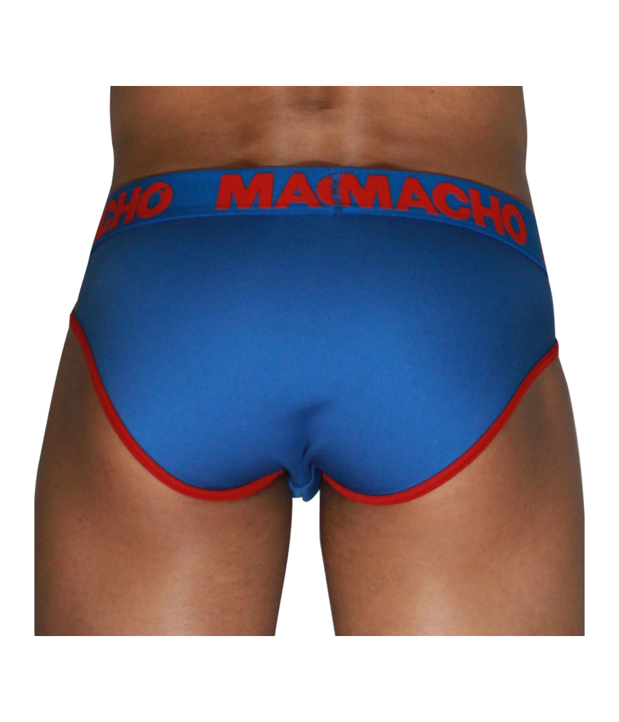 MACHO - MCH005 CLASSIC SLIP BLEU + ROUGE M
