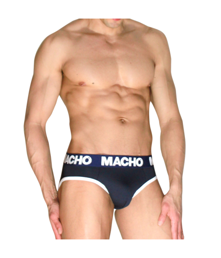 MACHO - MCH008 MARINEBLAU KLASSISCHES SLIP L