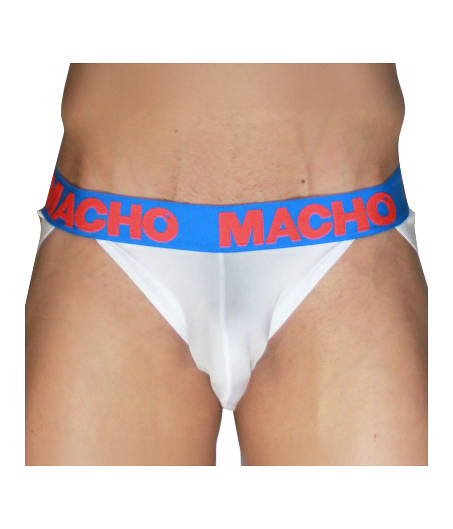 MACHO - MX29AZ JOCK BLANCO + AZULÓN L