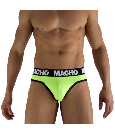 MACHO - MTG001 STRING JAUNE FLUORESCENT TAILLE L