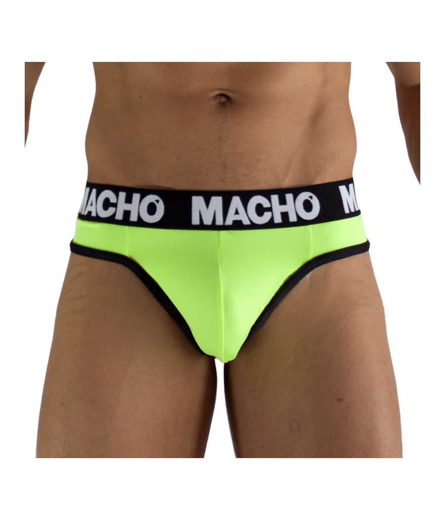 MACHO - MTG001 STRING JAUNE FLUORESCENT TAILLE L