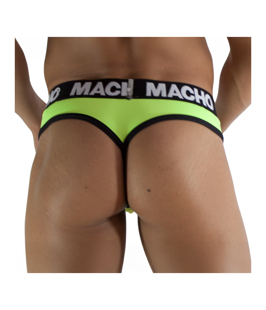 MACHO - MTG001 STRING JAUNE FLUORESCENT TAILLE L