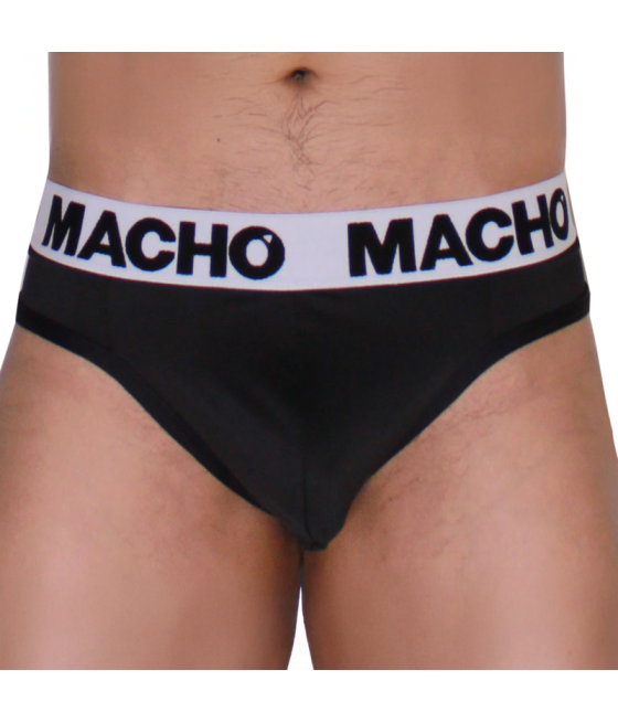 MACHO - MTG002 PRETO/CALÇA TANGAL PRETA S