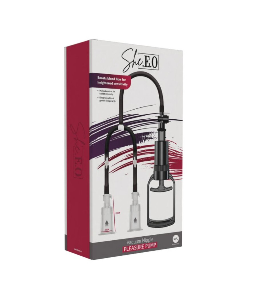 SHE.E.O - BOMBA DE VACÍO PARA PEZONES M/L