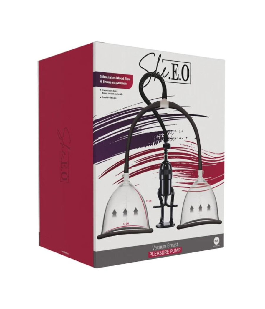 SHE.E.O - BREAST VACUUM PUMP M/L