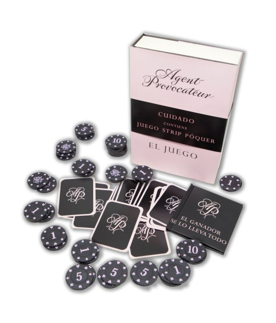 DIABLO PICANTE - GAME STRIP POKER TOKENS AND CARDS