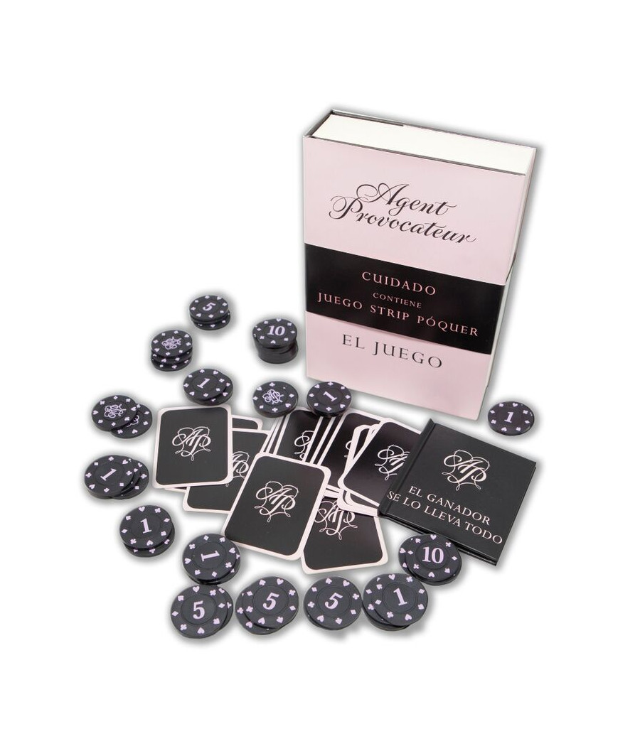 DIABLO PICANTE - GAME STRIP POKER TOKENS AND CARDS