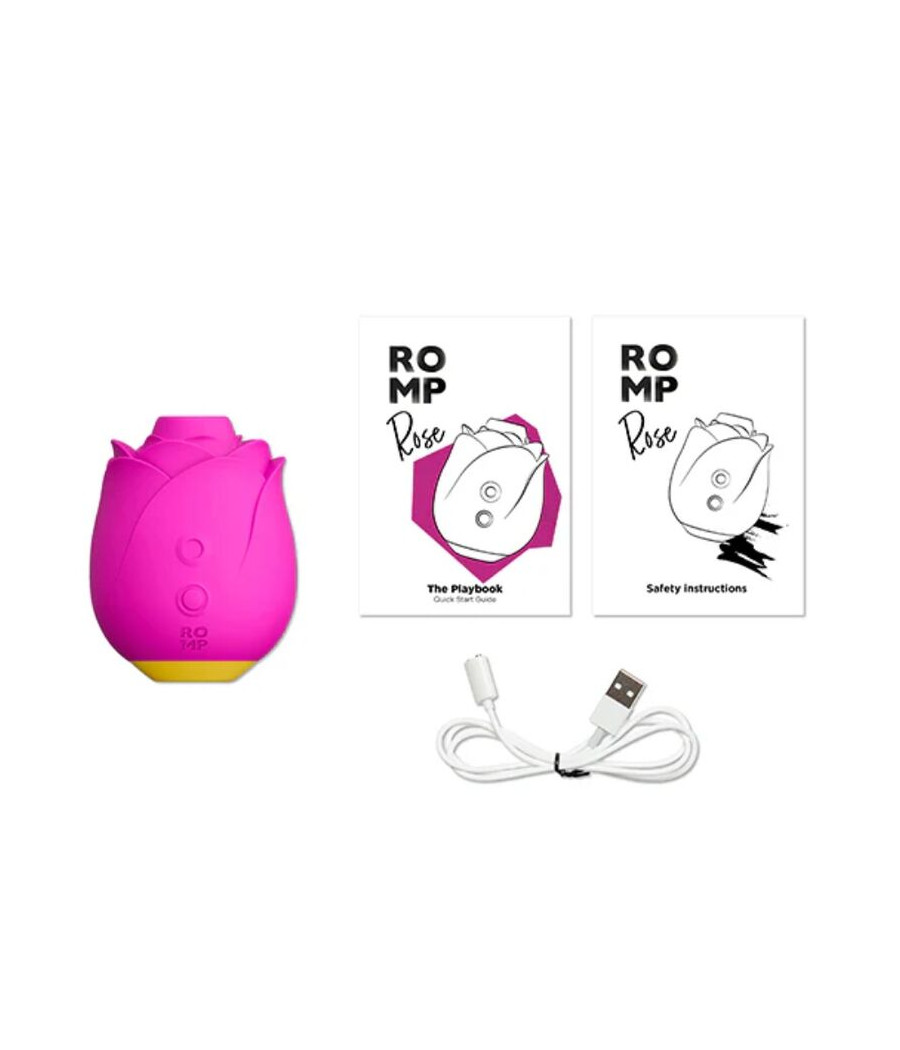 ROMP - ROSE 2.0 OUTIL DE SUCCION CLITORIDIENNE EN FORME DE ROSE