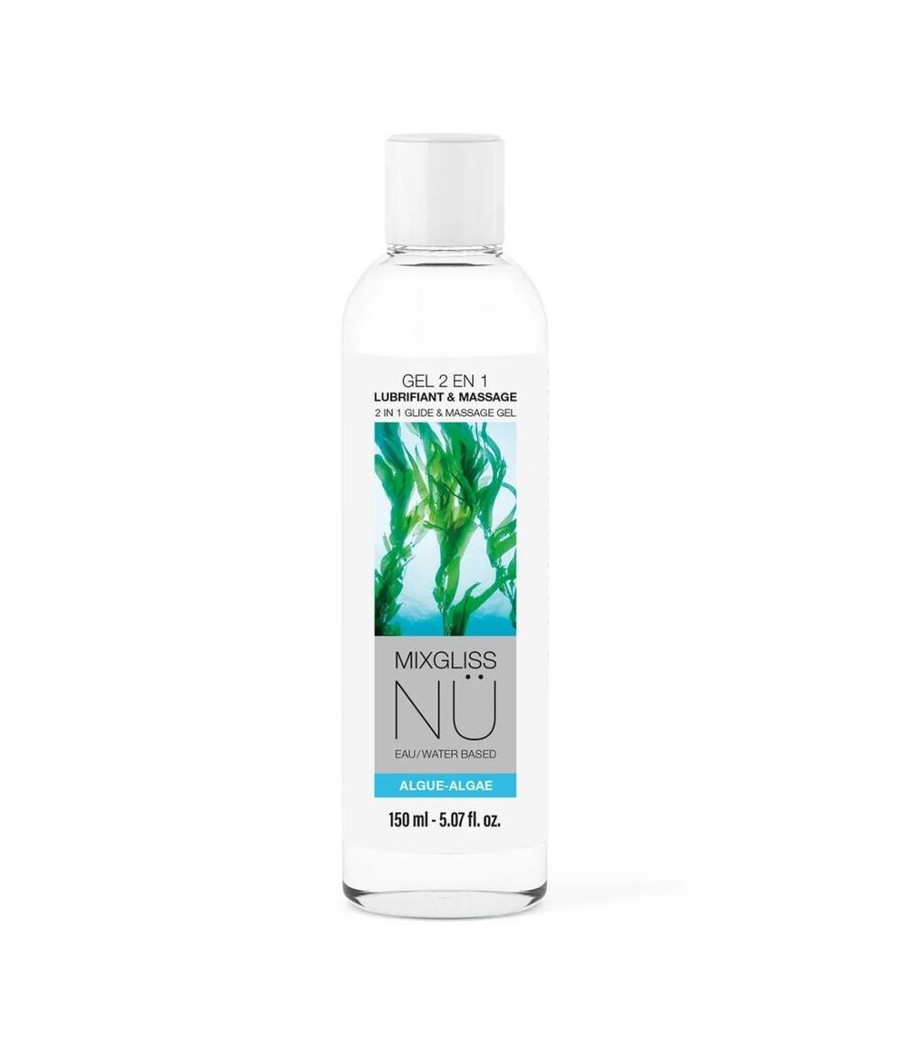 MIXGLISS – 2-IN-1-GLEITGEL UND MASSAGEGEL AUF WASSERBASIS MIT NURU-ALGEN, 150 ML