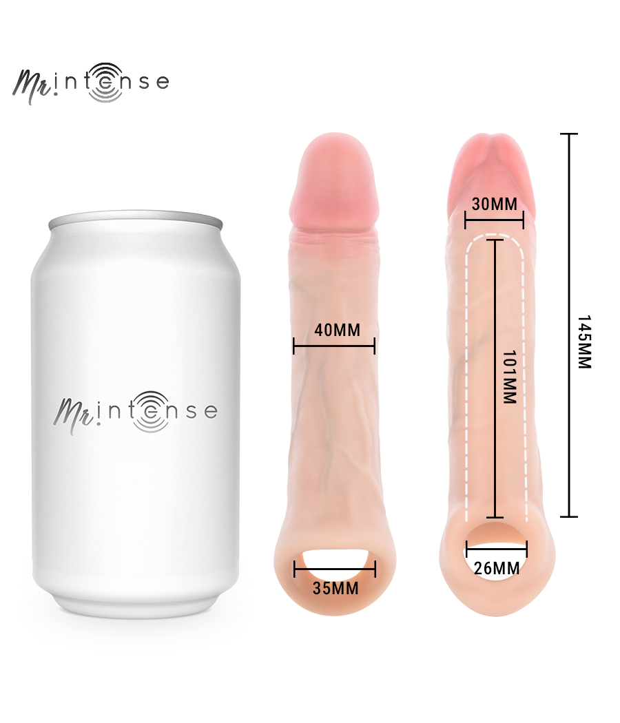 MR INTENSE - ARNOLD M ULTRA-REALISTISCHER VIBRIERENDER PENISSÄULE 14,5 CM – Ø – 4 CM