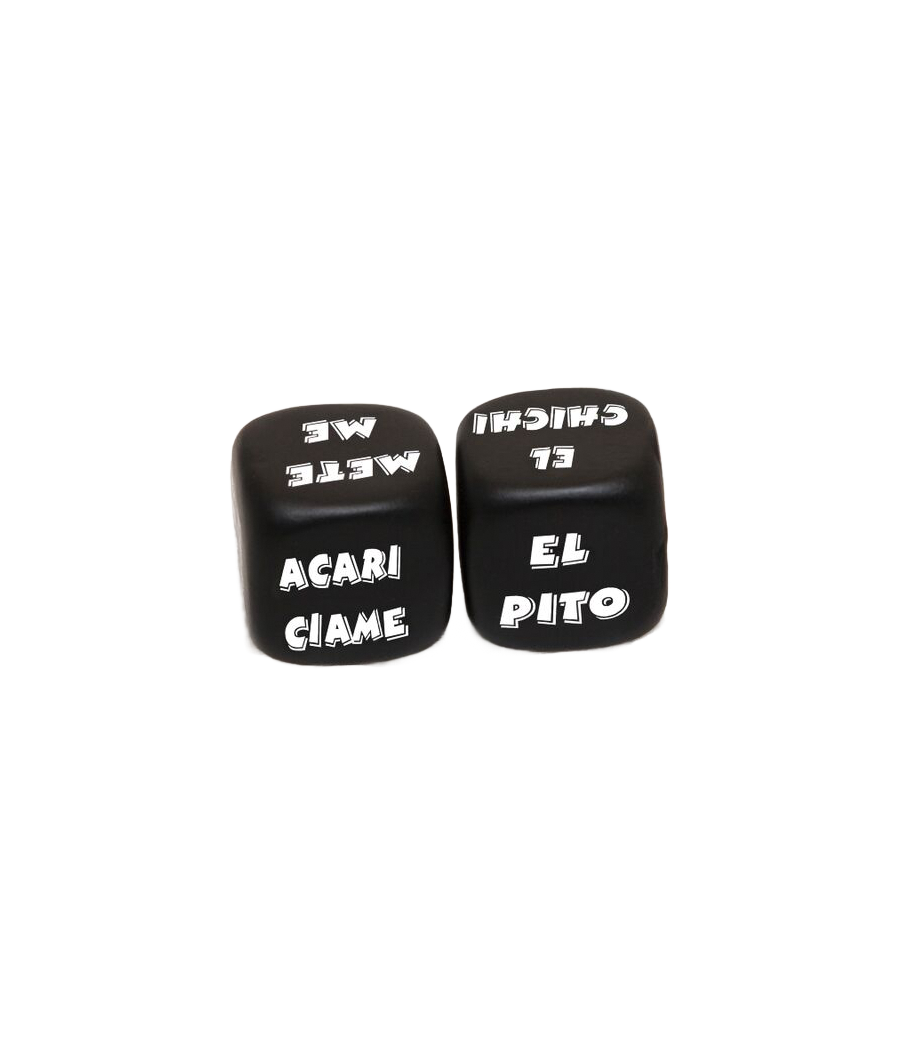 DIABLO PICANTE - 2 DICE OF ACTION AND PART OF THE BODY (RANDOWN COLOUR)