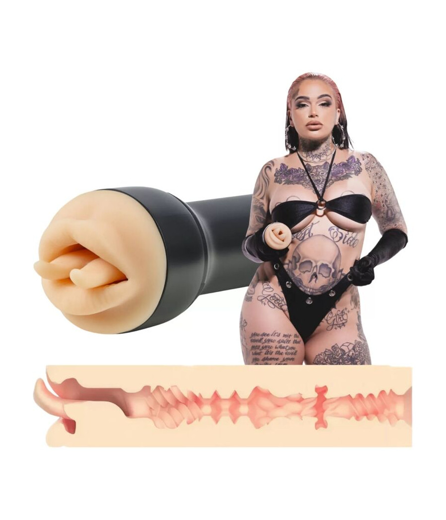 KIROO - RAVEN MOUTH REALISTIC VIPER TONGUE MASTURBATOR