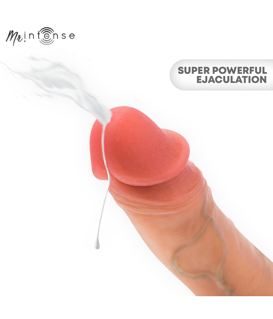 MR INTENSE - DANNY ULTRA-REALISTISCHER SPRITZER-PENIS MIT HODEN 20,5 CM -Ø- 4 CM