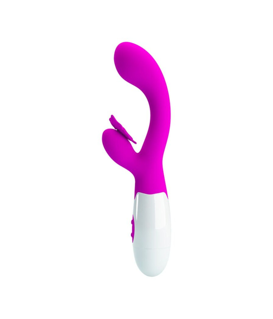 PRETTY LOVE - BUTTERFLY KISS VIBRADOR COELHO COM 30 FUNÇÕES ROXO