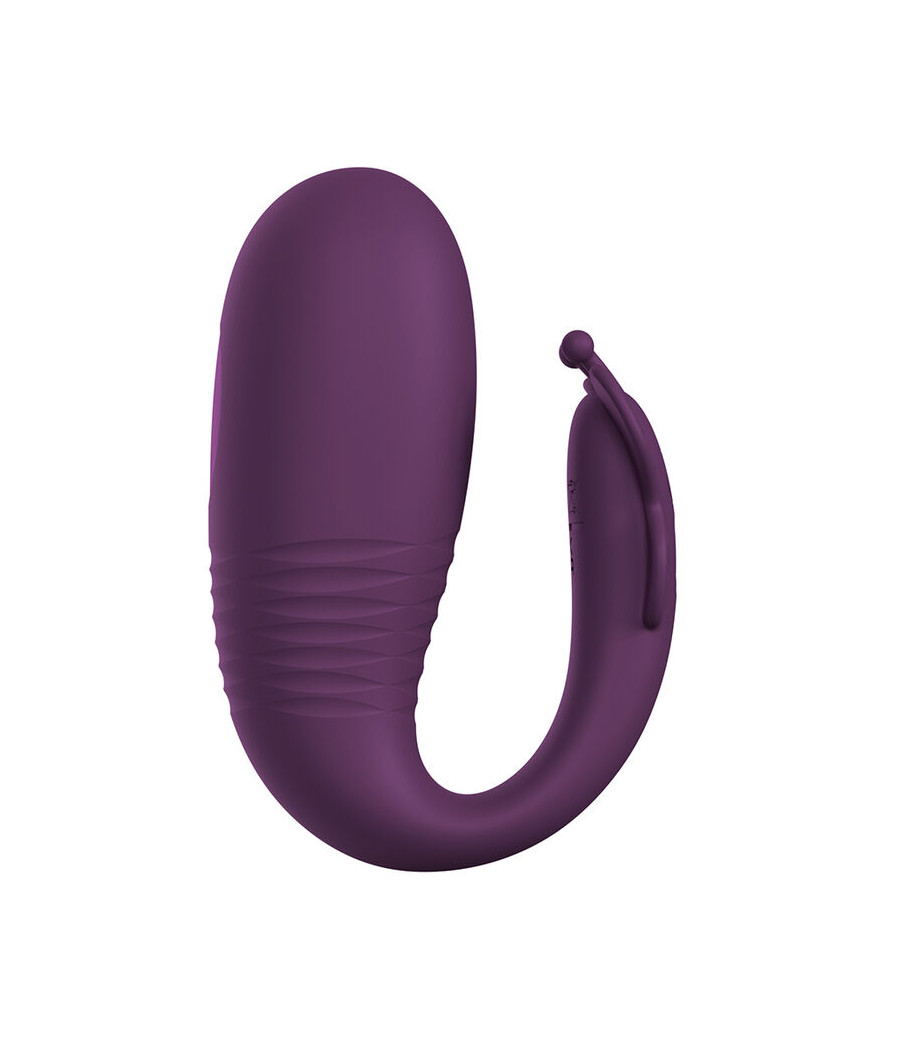 PRETTY LOVE - KLAY VIBRADOR HUEVO CON EMPUJE APP CONTROL MORADO