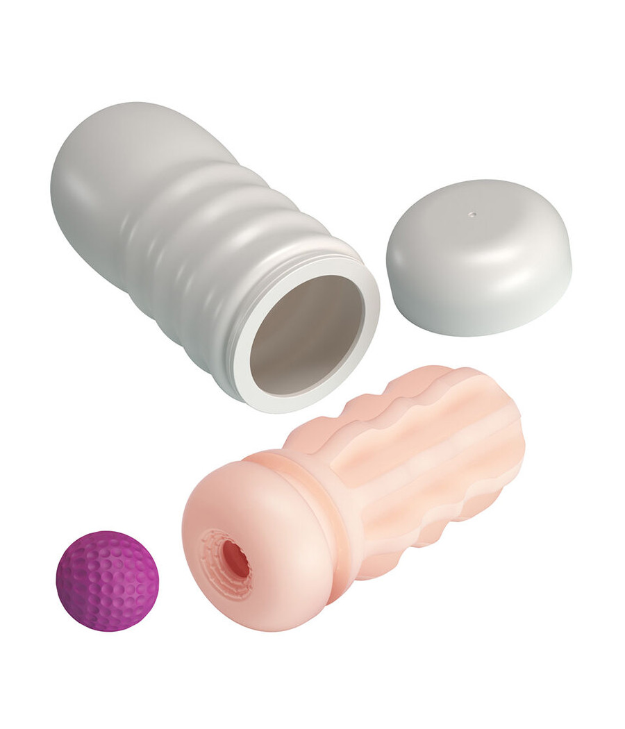 PRETTY LOVE - MASTURBADOR VAGINAL COM VENTOSA E TEXTURAS INTERNAS