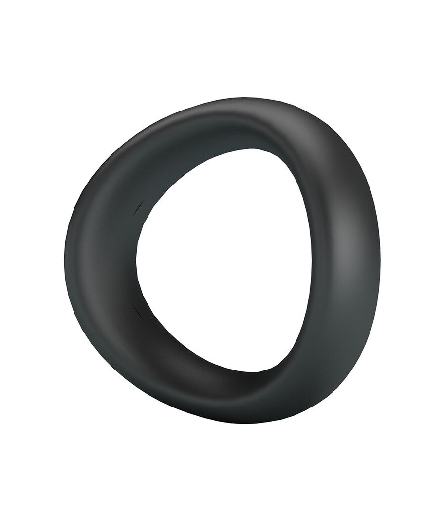 CRAZY BULL - VALEN ANELLO PER PENE ERGONOMICO IN SILICONE NERO