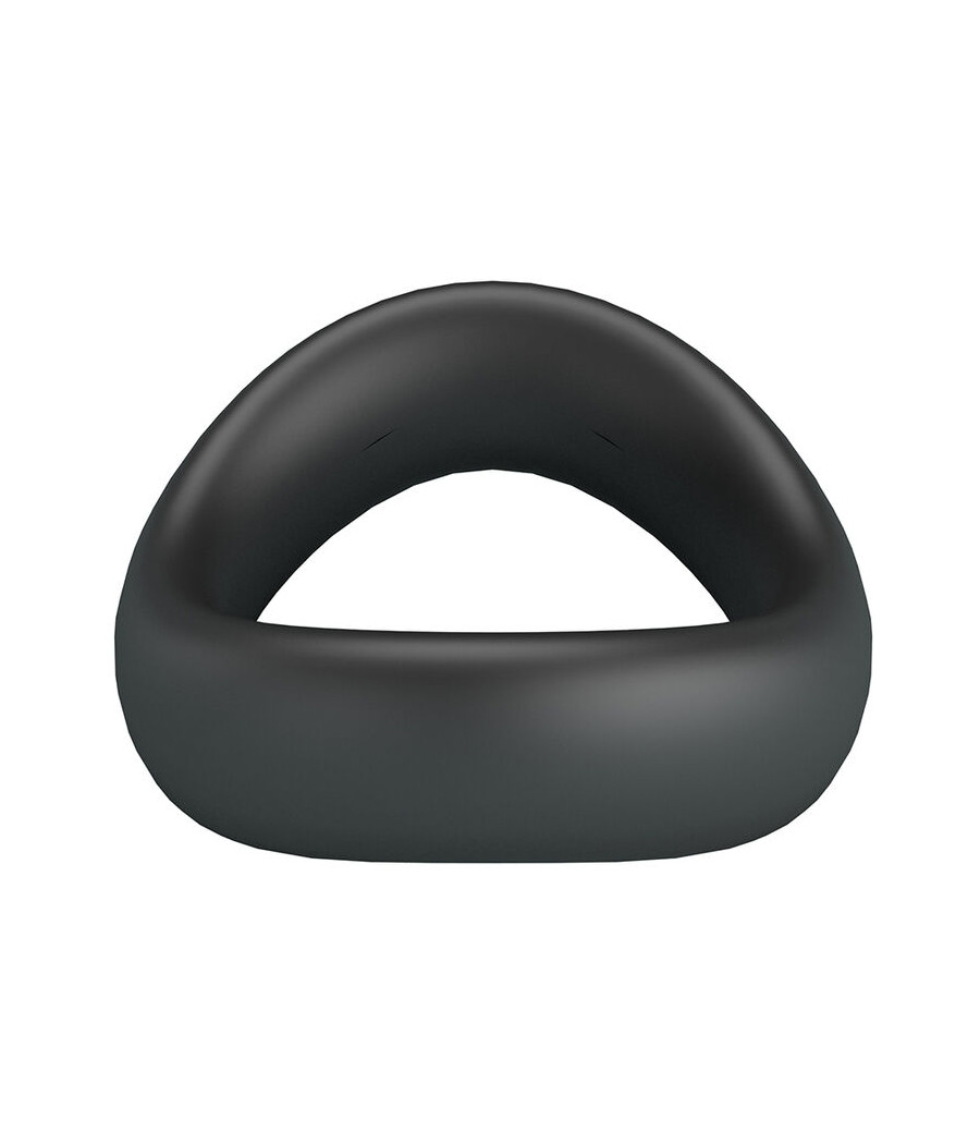 CRAZY BULL - VALEN ERGONOMIC SILICONE COCK RING BLACK