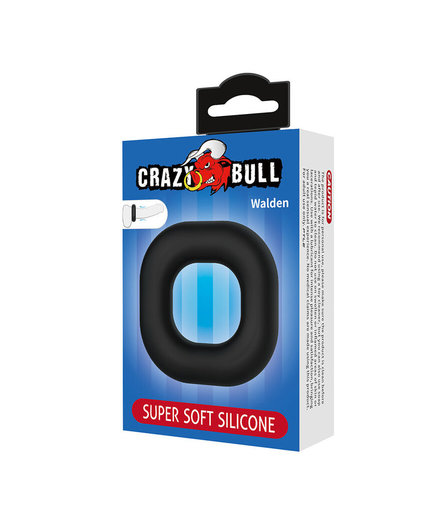 CRAZY BULL - WALDEN SUPERSOFT SILIKON-PENNISRING SCHWARZ