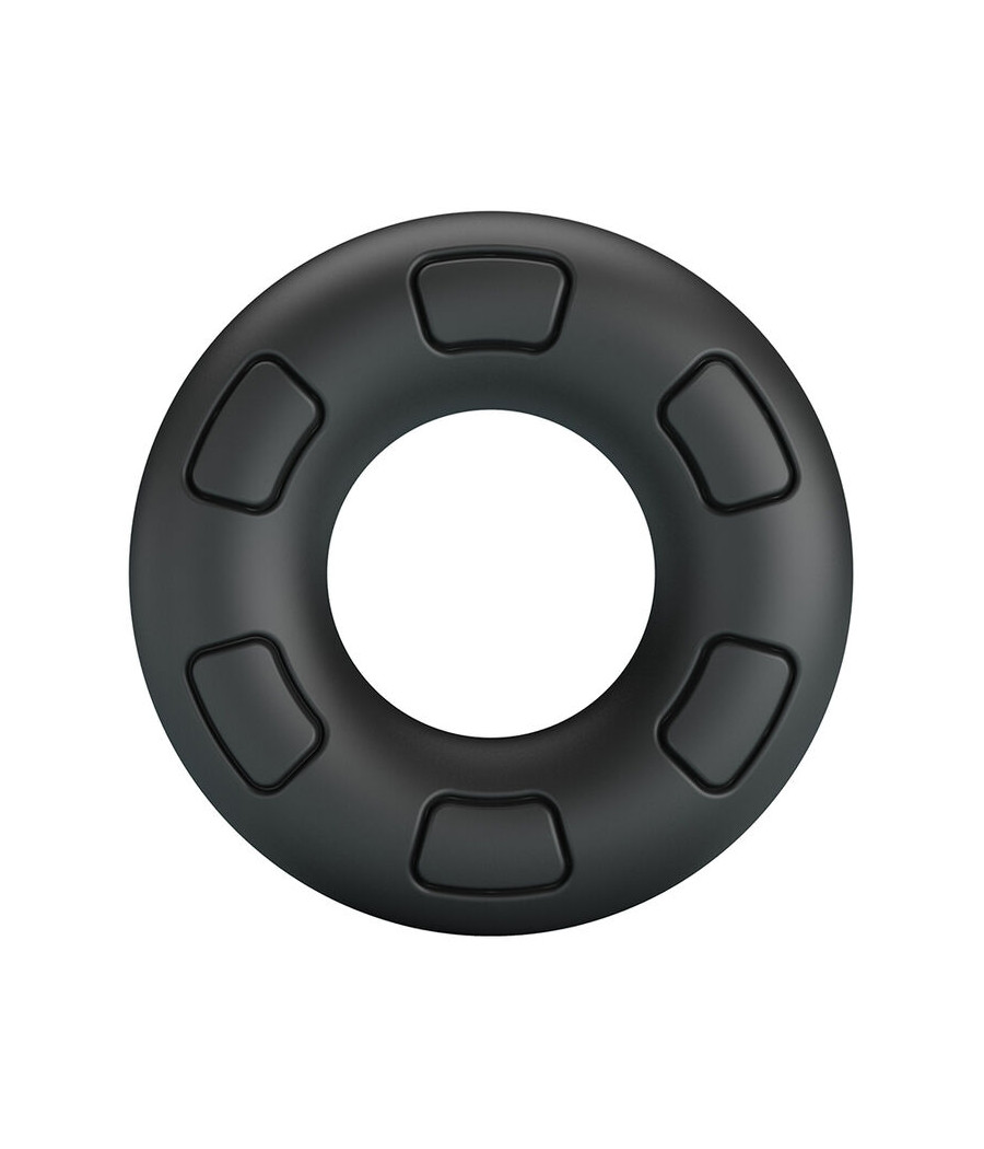 CRAZY BULL - BERTRAM ANILLO PARA PENE SUPER SOFT SILICONA NEGRO