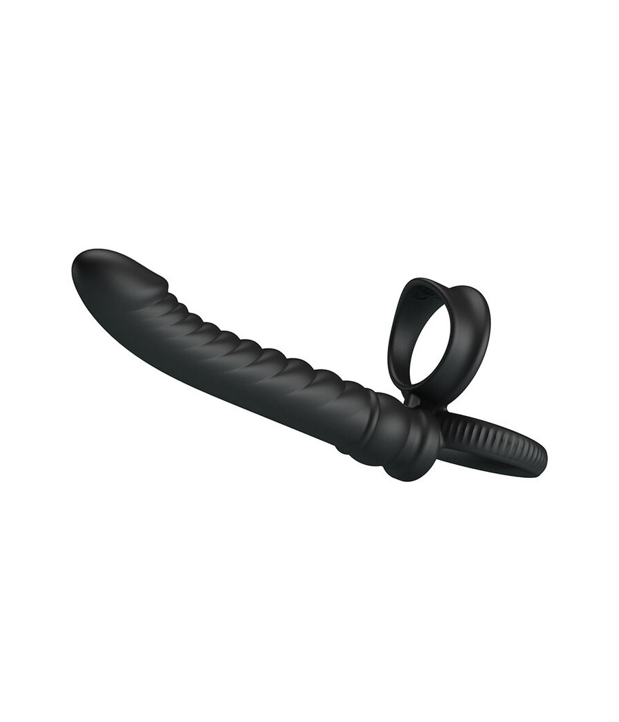 PRETTY LOVE - VIBRATEUR ANAL MERRITT AVEC ANNEAU ET VIBRATION NOIR