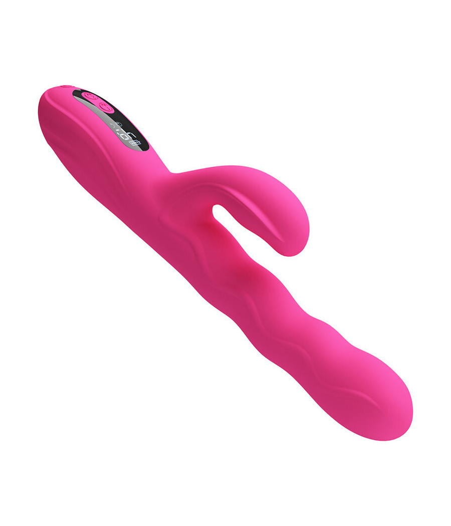 PRETTY LOVE - VIBRADOR COELHO MULTIFUNCIONAL DE INVERNO COM DISPLAY DE LED ROSA