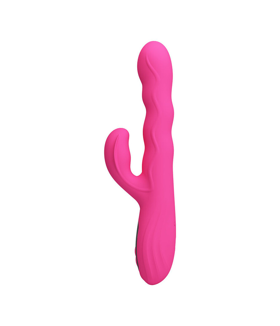 PRETTY LOVE - VIBRATORE A CONIGLIO MULTIFUNZIONE INVERNALE CON DISPLAY LED ROSA