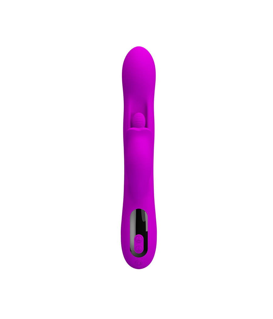 PRETTY LOVE - YALANDA VIBRADOR RABBIT OSCILANTE CON PANTALLA LED MORADO