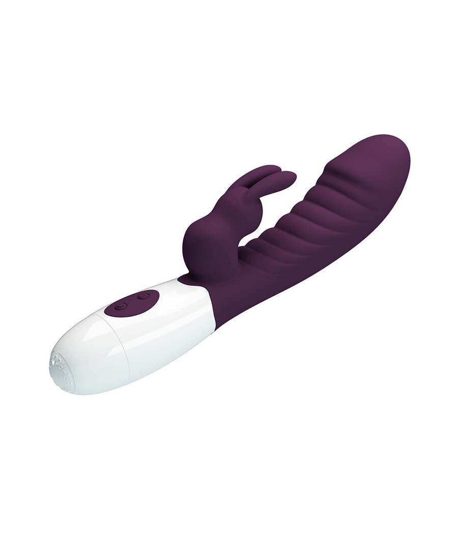 PRETTY LOVE - NAUGHTY BUNNY 30 FUNCTION RABBIT VIBRATOR PURPLE