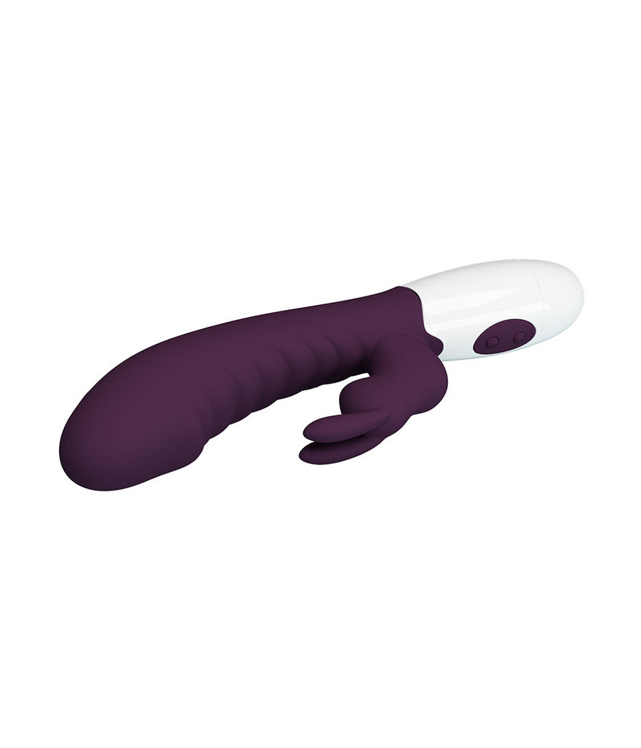 PRETTY LOVE - VIBRATORE A CONIGLIO NAUGHTY BUNNY A 30 FUNZIONI, VIOLA