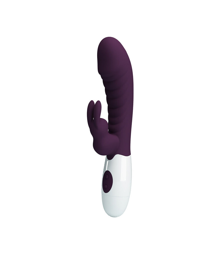 PRETTY LOVE - VIBRADOR COELHO NAUGHTY BUNNY COM 30 FUNÇÕES - ROXO