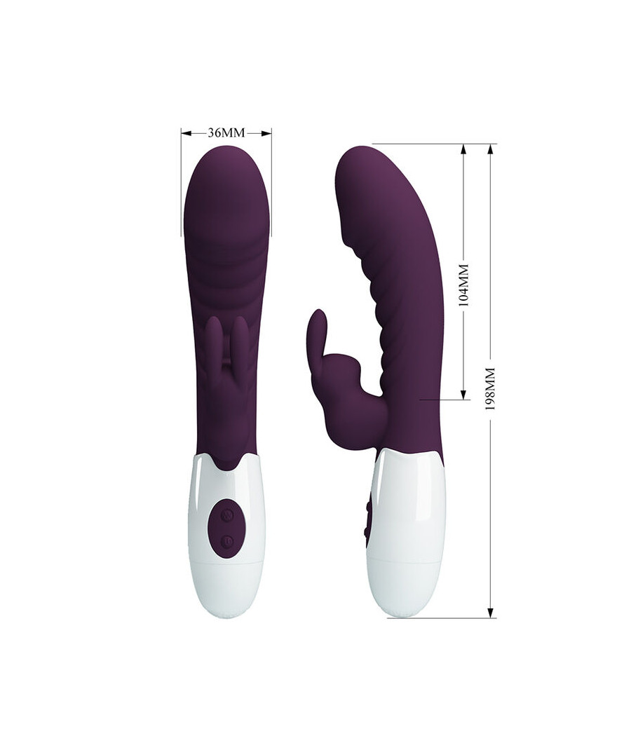 PRETTY LOVE - VIBRATEUR LAPIN NAUGHTY BUNNY 30 FONCTIONS VIOLET