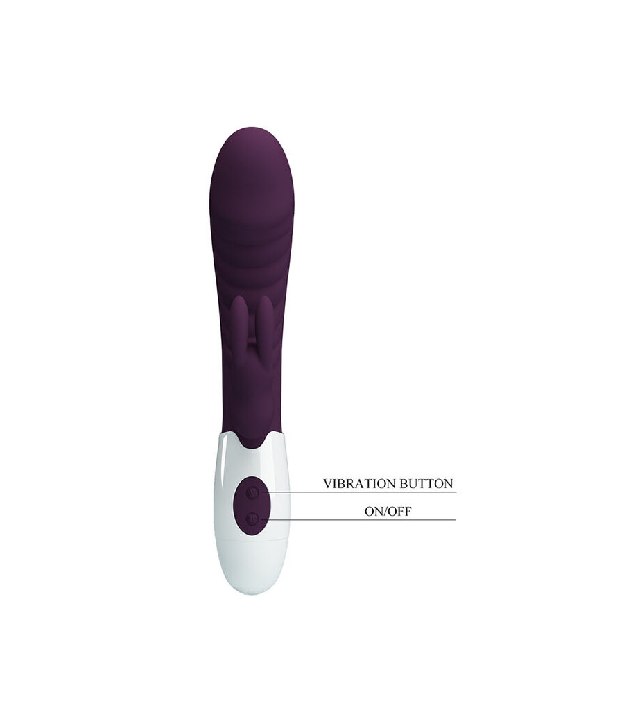 PRETTY LOVE - NAUGHTY BUNNY VIBRADOR RABBIT 30 FUNCIONES MORADO