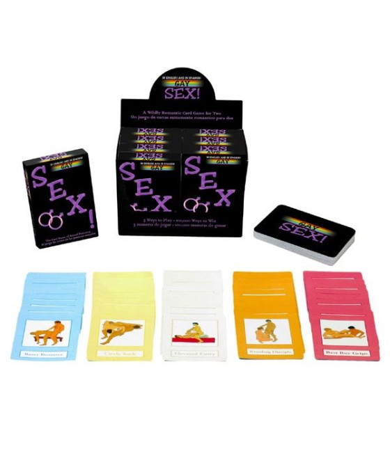 KHEPER GAMES - GAY SEX CARTAS CON POSTURAS SEXUALES ES/EN