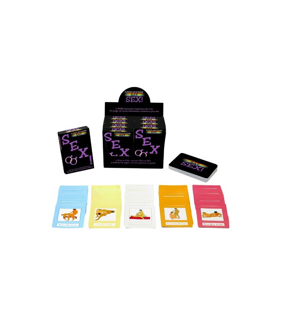KHEPER GAMES - NAIPES DE SEXO GAY, GAY CARDS GAME ES / EN