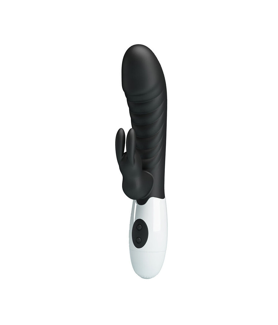 PRETTY LOVE - VIBRATEUR LAPIN NAUGHTY BUNNY 30 FONCTIONS NOIR