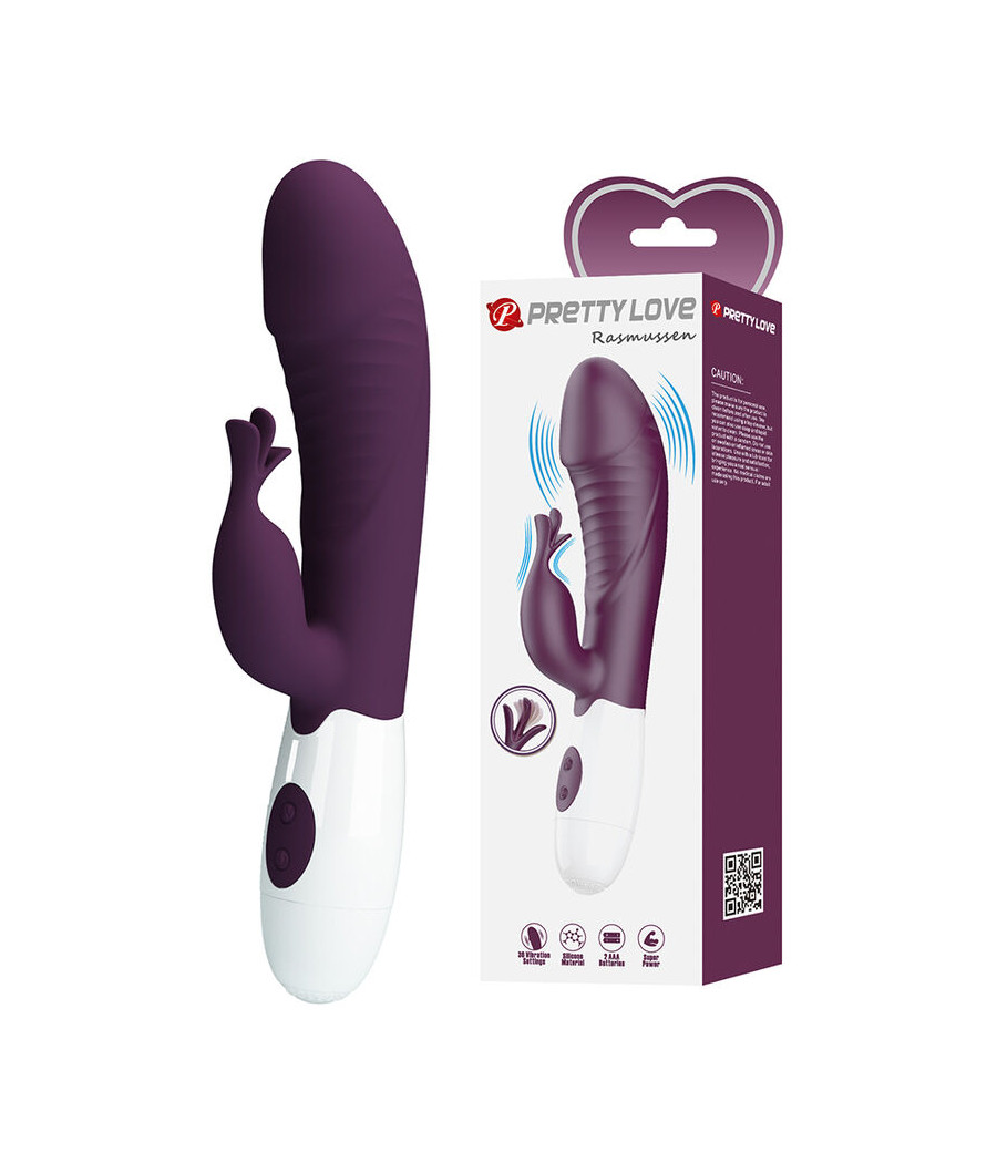 PRETTY LOVE - ROGUE MUSE 30-FUNKTIONEN-HASENVIBRATOR LILA